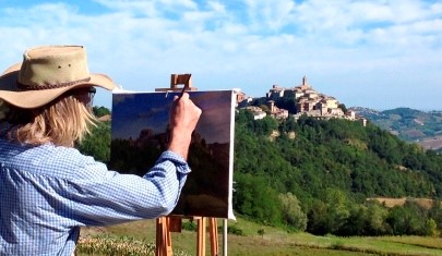 NEW Landscape painting holiday in the heart of the Le Marche region in Italy